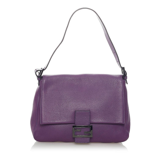 Fendi Mamma Forever Leather Shoulder Bag (33560)
