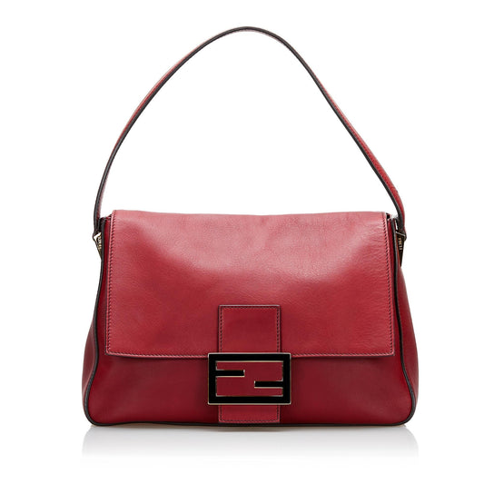 Fendi Mamma Forever Leather Shoulder Bag (36069)