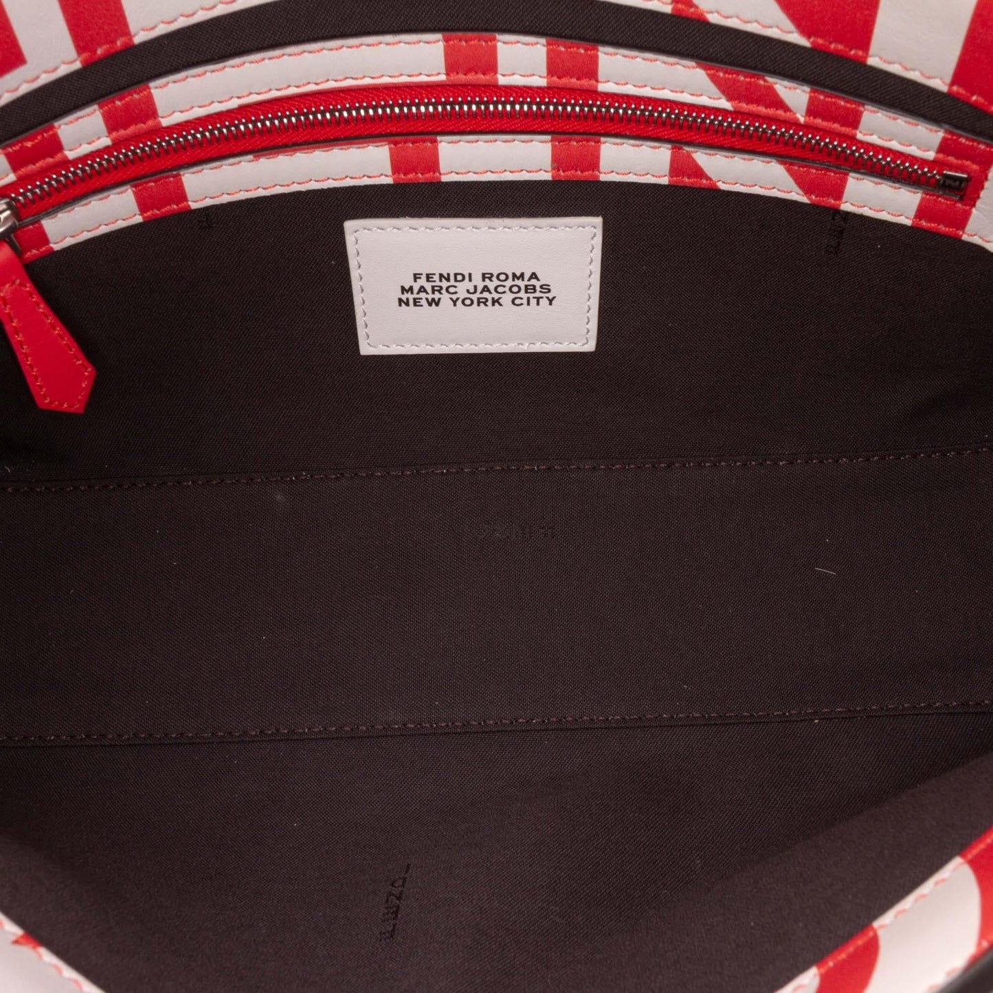Fendi Zucca Canvas Shoulder Bag