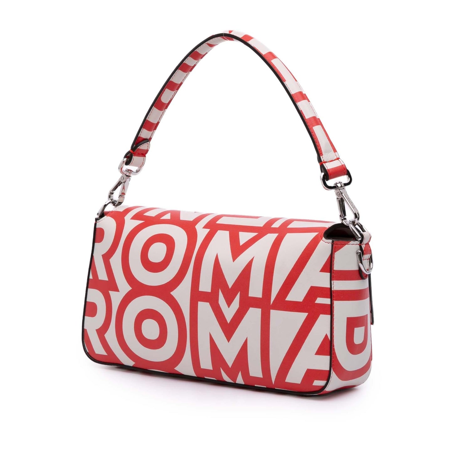 Fendi Zucca Canvas Shoulder Bag