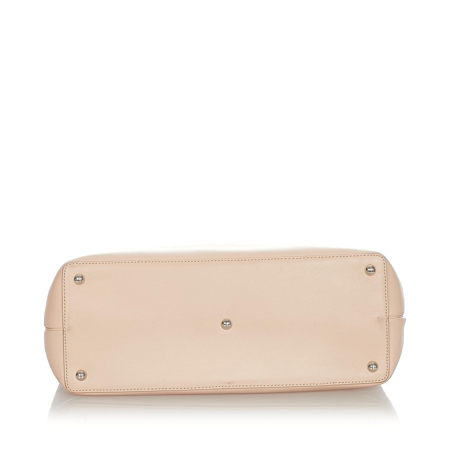Fendi Medium 2Jours Leather Tote Bag