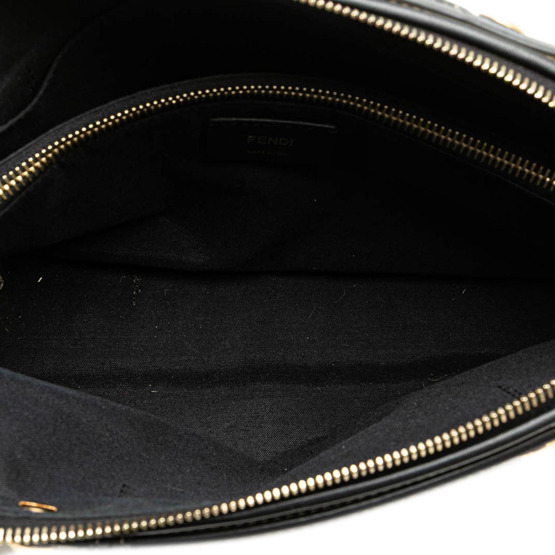 Fendi Petite Studded Leather 2Jours Satchel