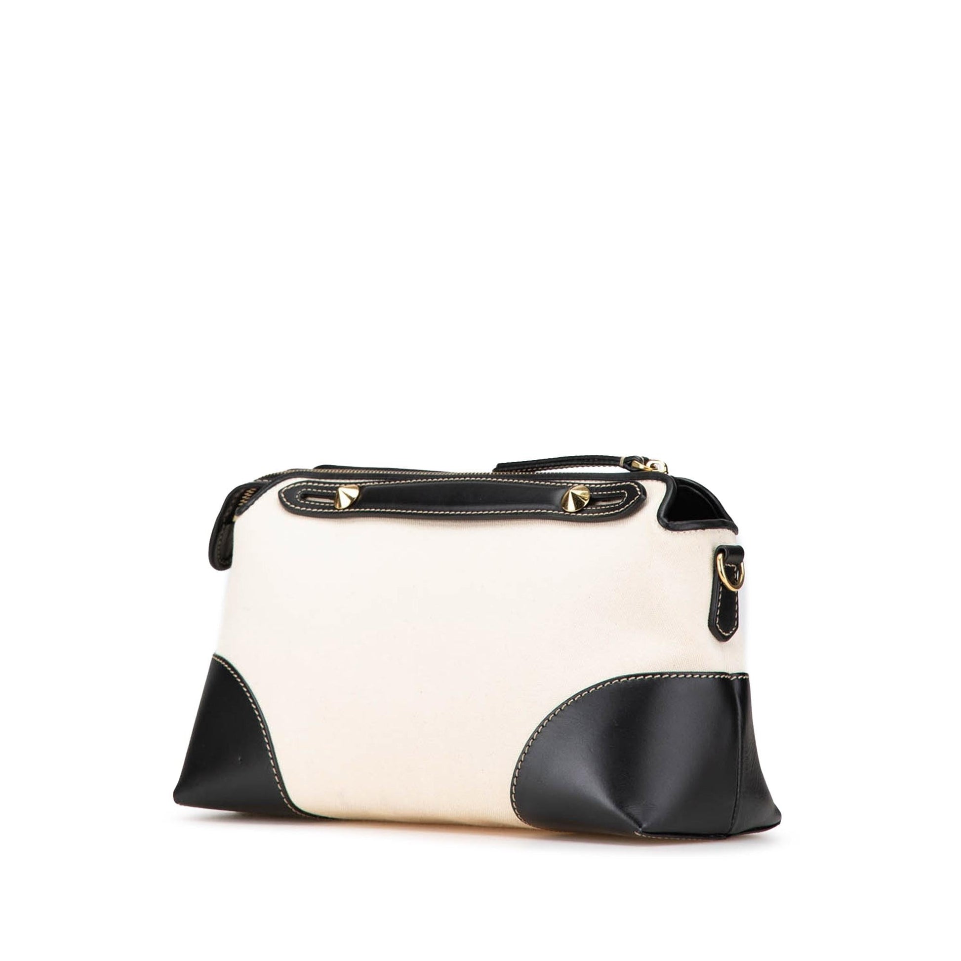 Fendi Petite Studded Leather 2Jours Satchel