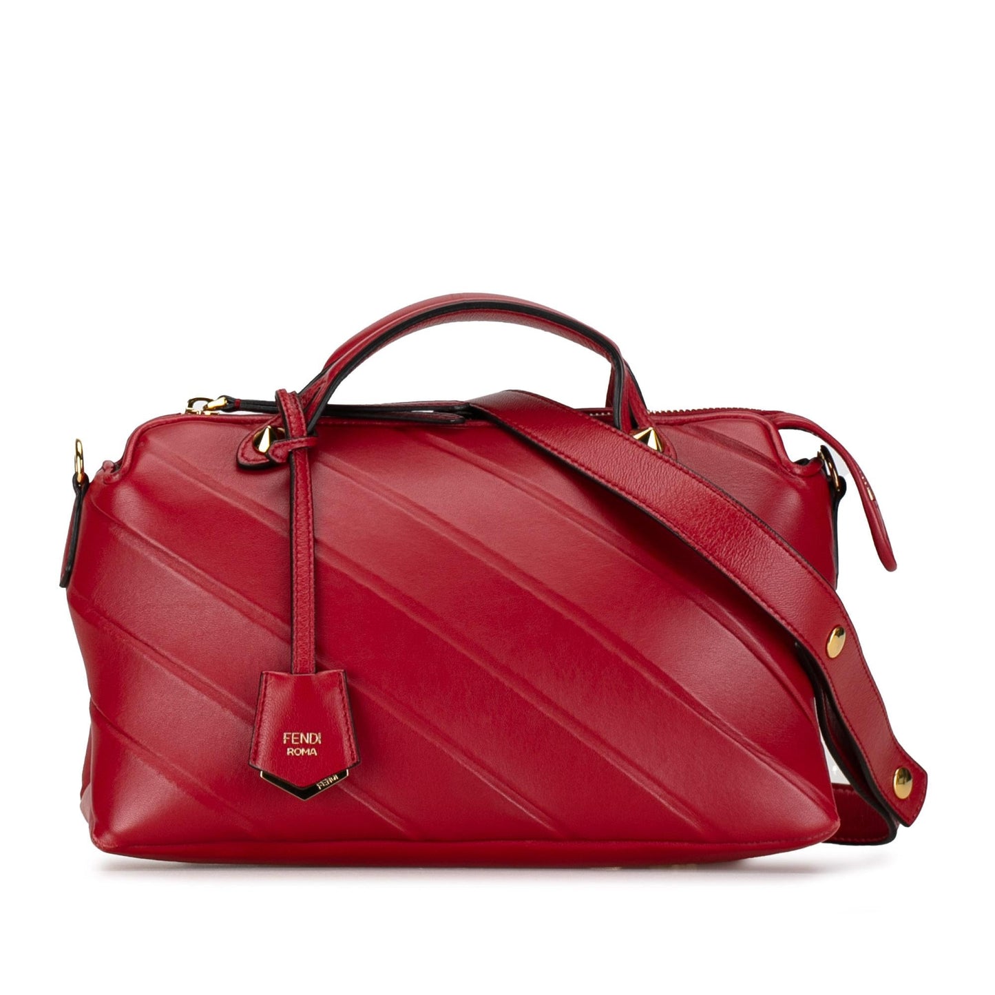Fendi Medium Diagonal Embossed Leather By The Way (qvHDEF)