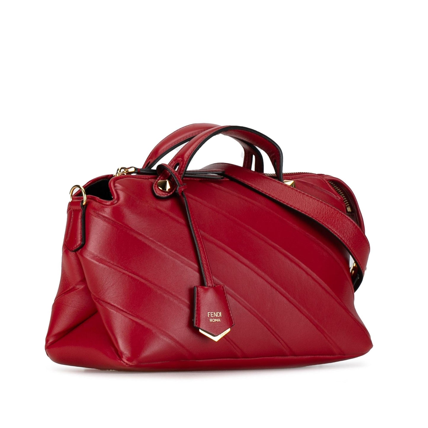 Fendi Medium Diagonal Embossed Leather By The Way (qvHDEF)