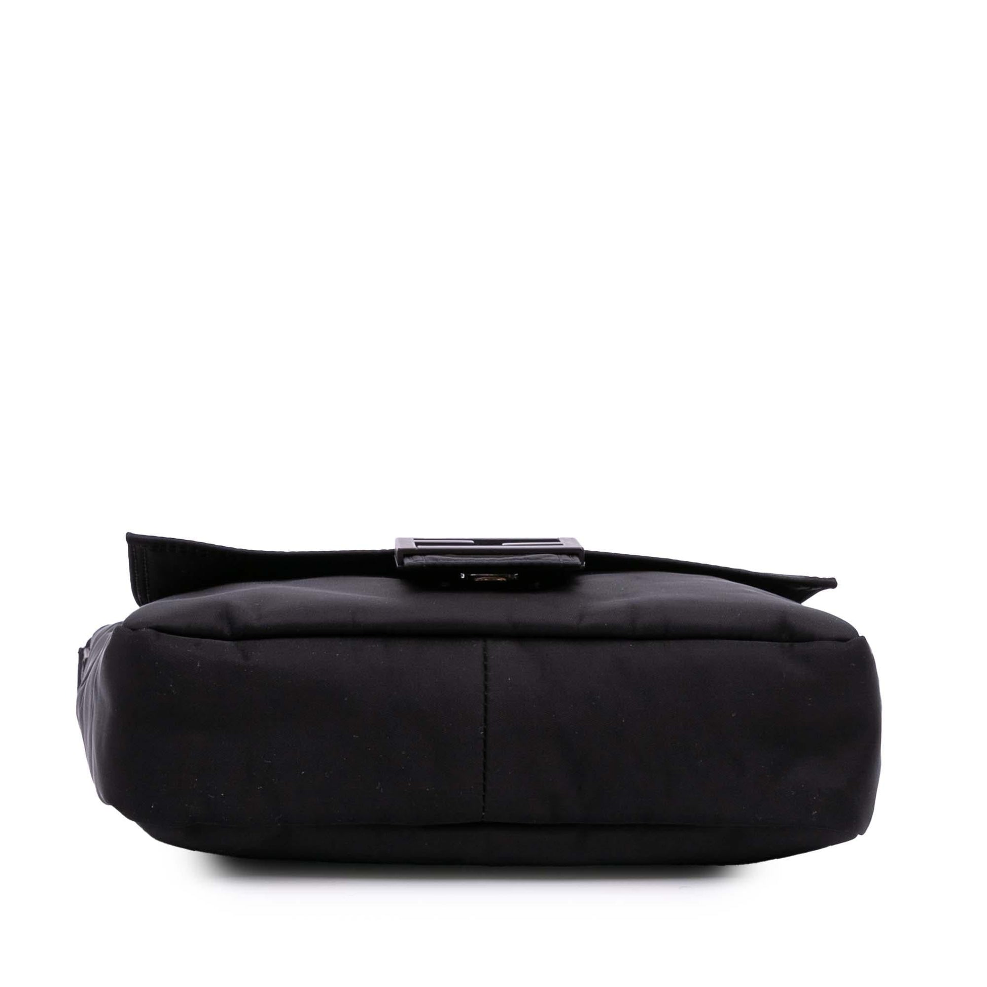 Fendi Zucca Canvas Shoulder Bag
