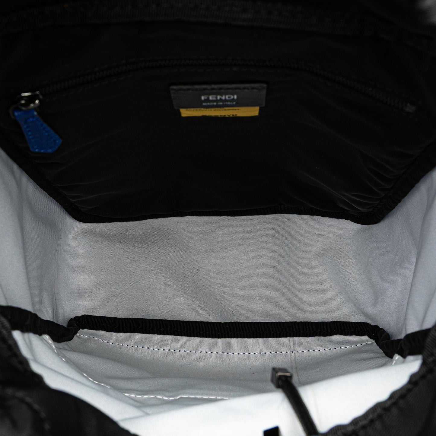 Fendi Medium Econyl Santander Cuoio Roma Fendiness Backpack
