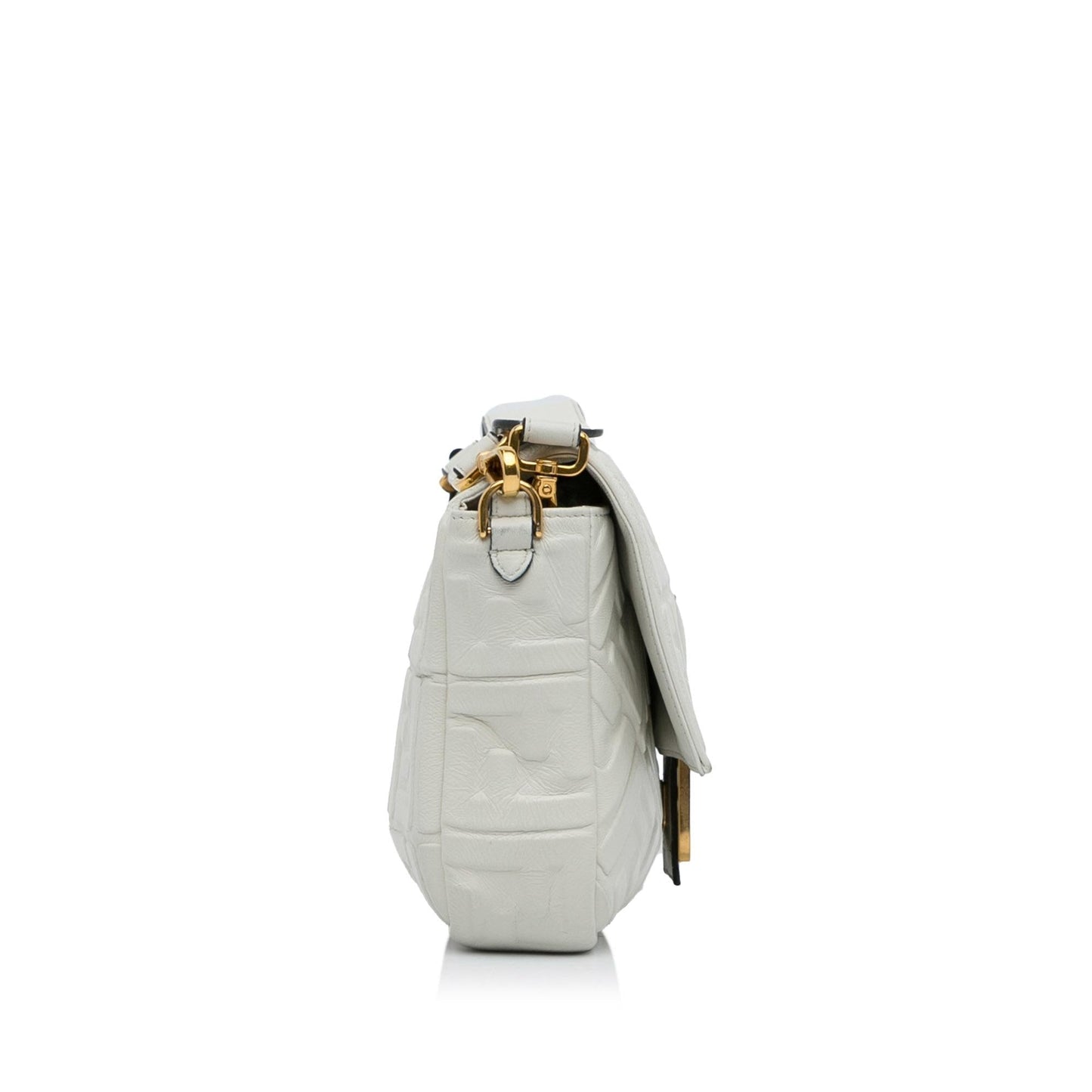 Fendi Medium Embossed FF Baguette (FQLmEP)