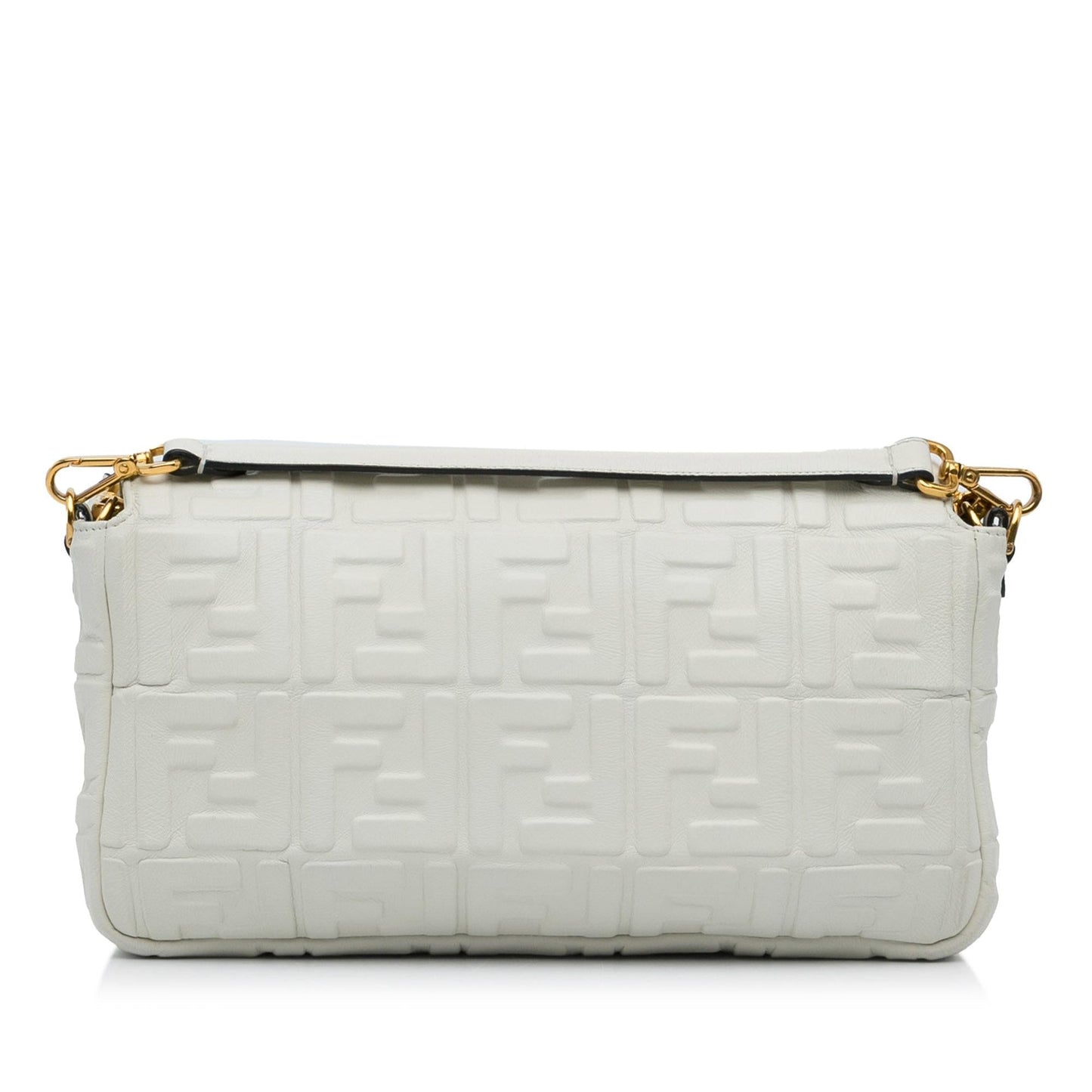 Fendi Medium Embossed FF Baguette (FQLmEP)