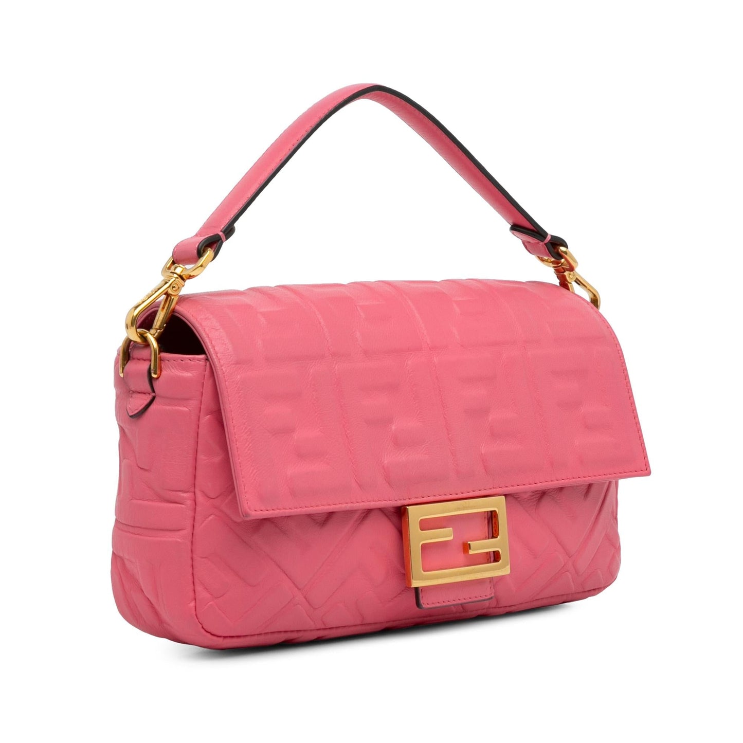 Fendi Medium Embossed FF Baguette (l1qzmb)