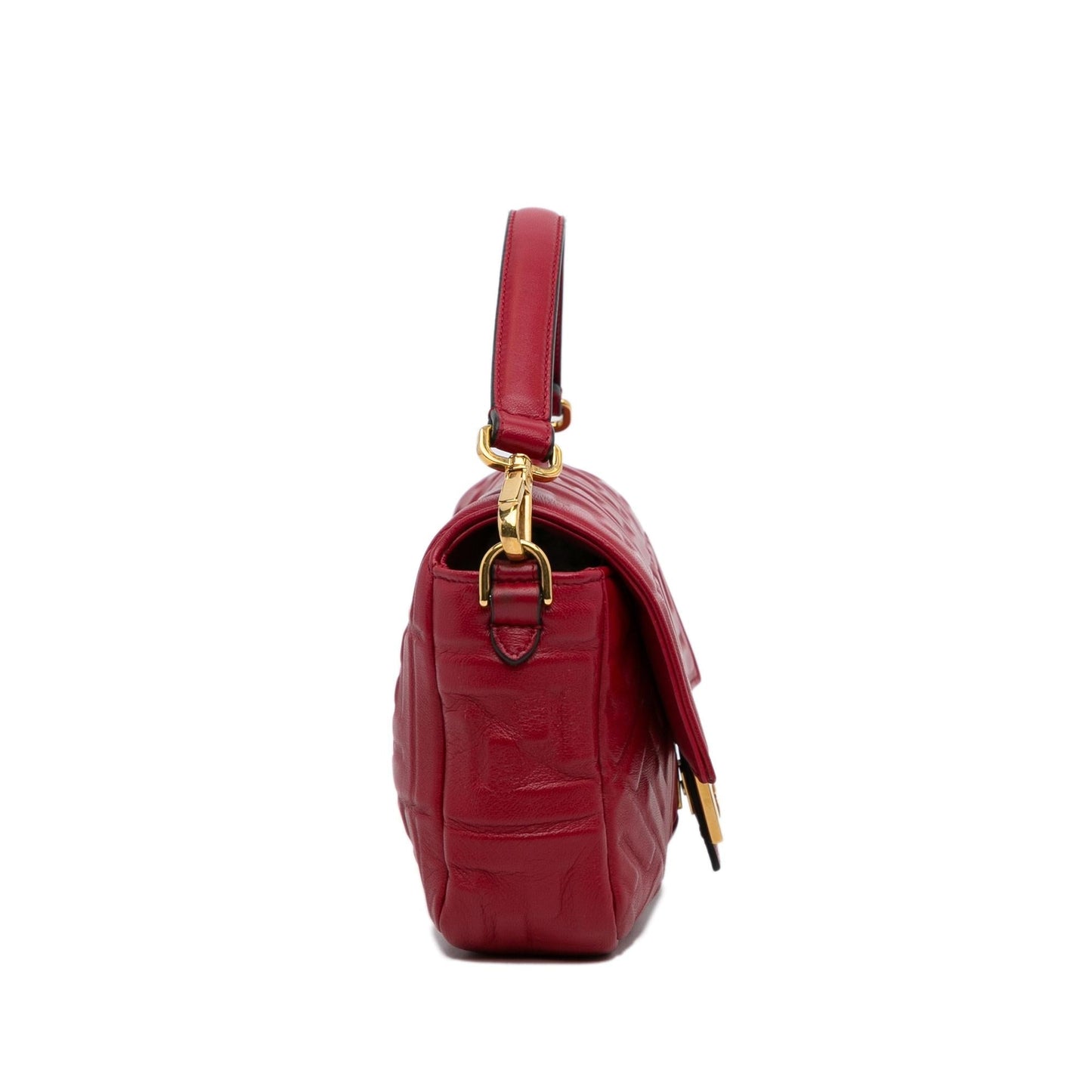 Fendi Medium Embossed Zucca Baguette (nWpDEM)