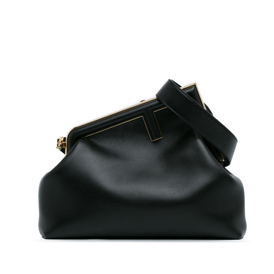 Fendi Medium Leather Fendi First Shoulder Bag (giZiCe)
