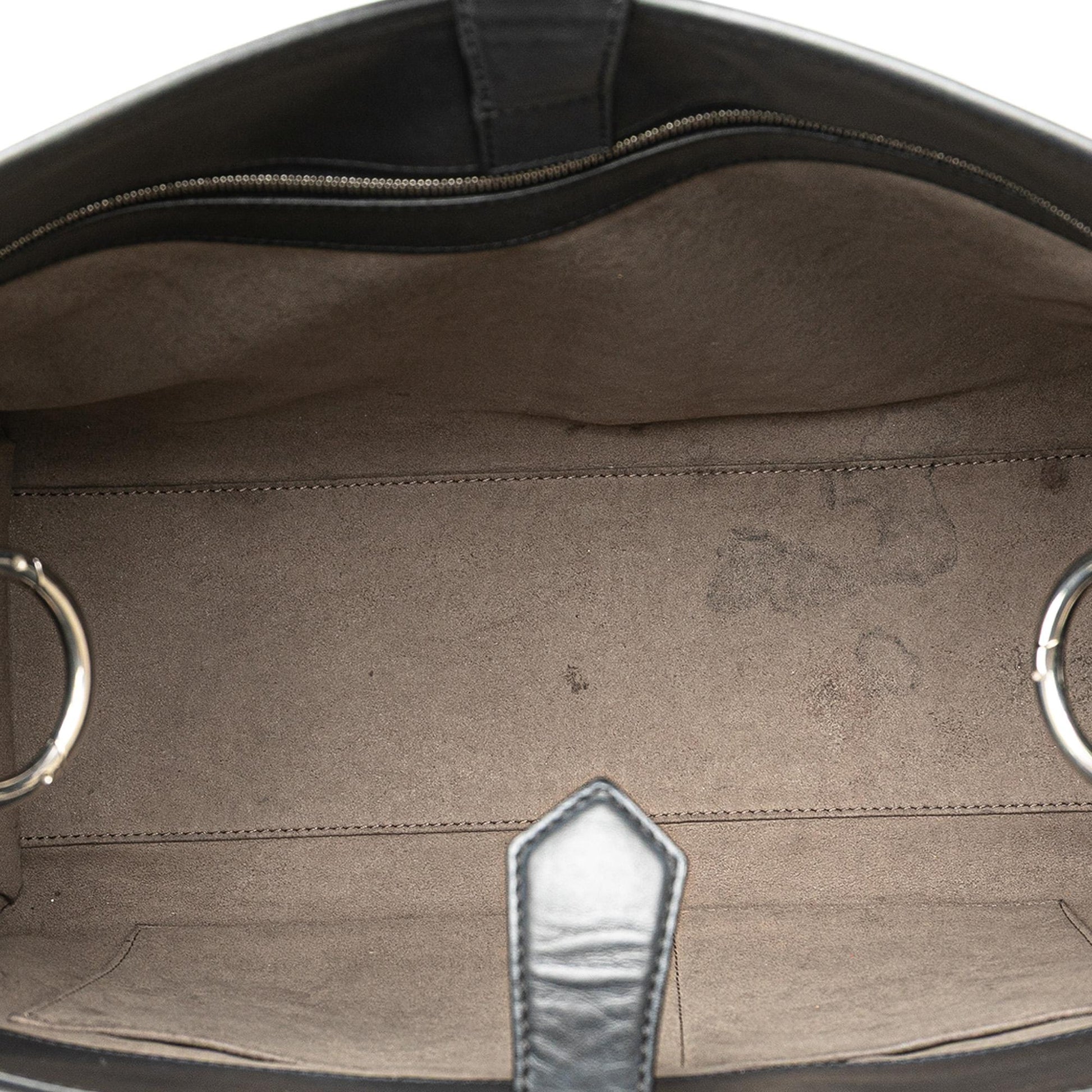 Fendi Medium Leather Runaway Satchel