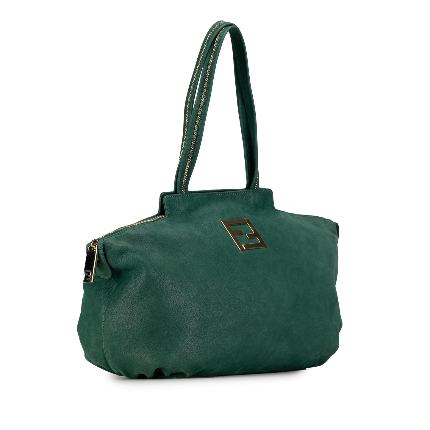 Fendi Medium Nubuck Chains Tote (3jGPAd)