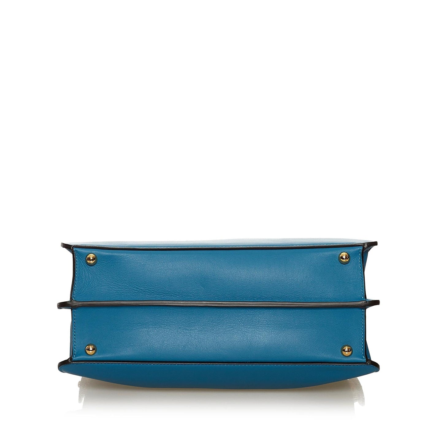 Fendi Medium Peekaboo ISeeU Leather Satchel (35135)