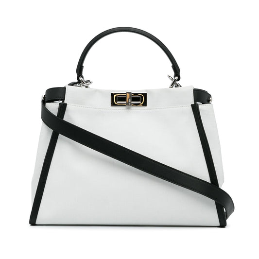 Fendi Medium Peekaboo ISeeU Satchel (gZTnl6)