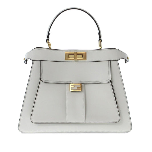 Fendi Medium Peekaboo ISeeU Satchel (OGHegj)