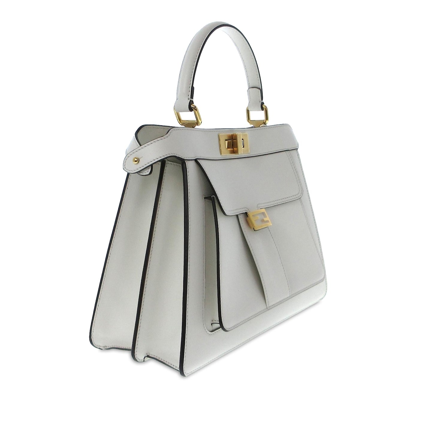 Fendi Medium Peekaboo ISeeU Satchel (OGHegj)