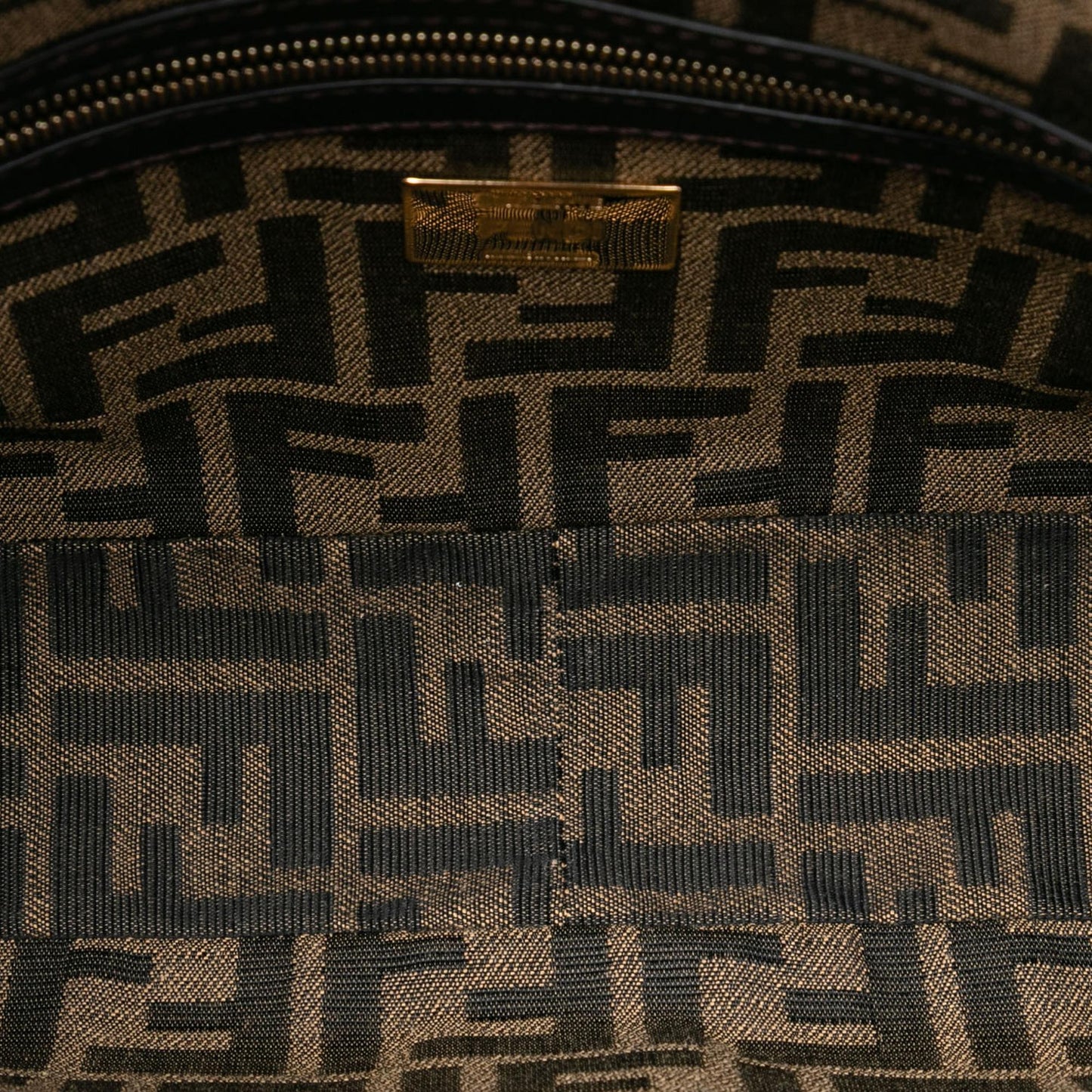 Fendi Zucchino Canvas Tote