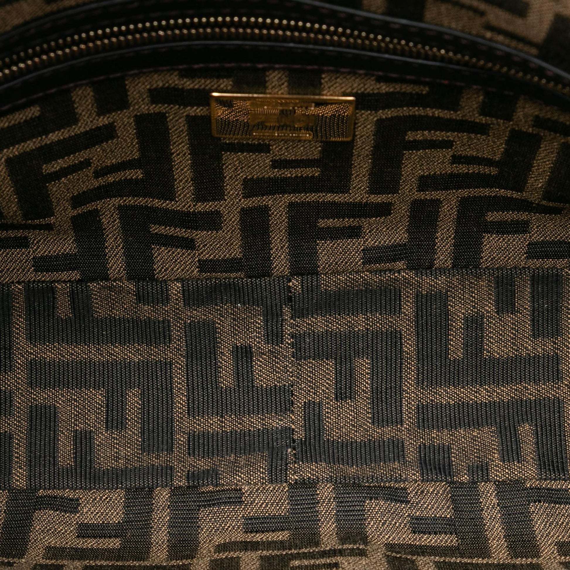 Fendi Zucchino Canvas Tote