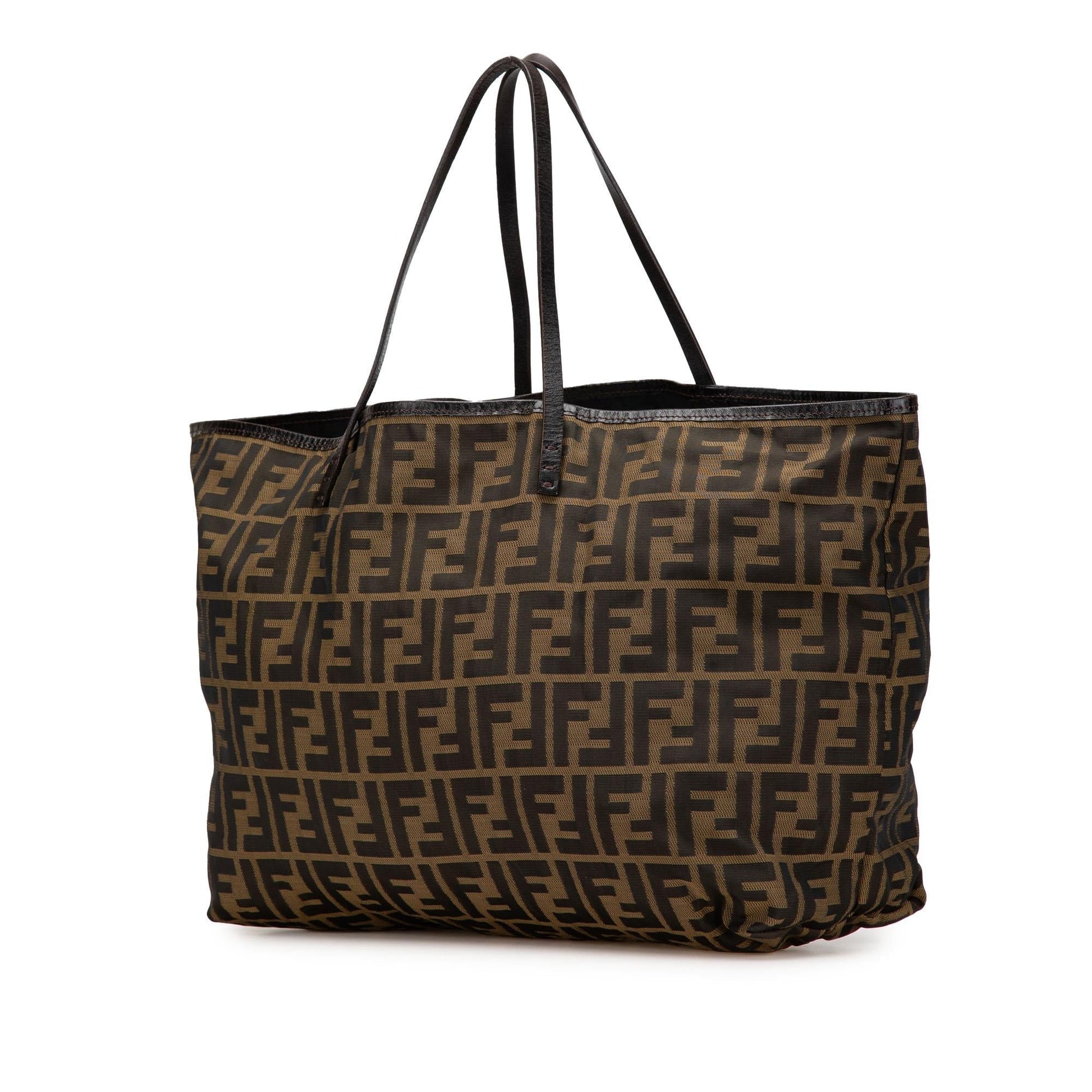 Fendi Large Zucca Cashmere Shopper Tote