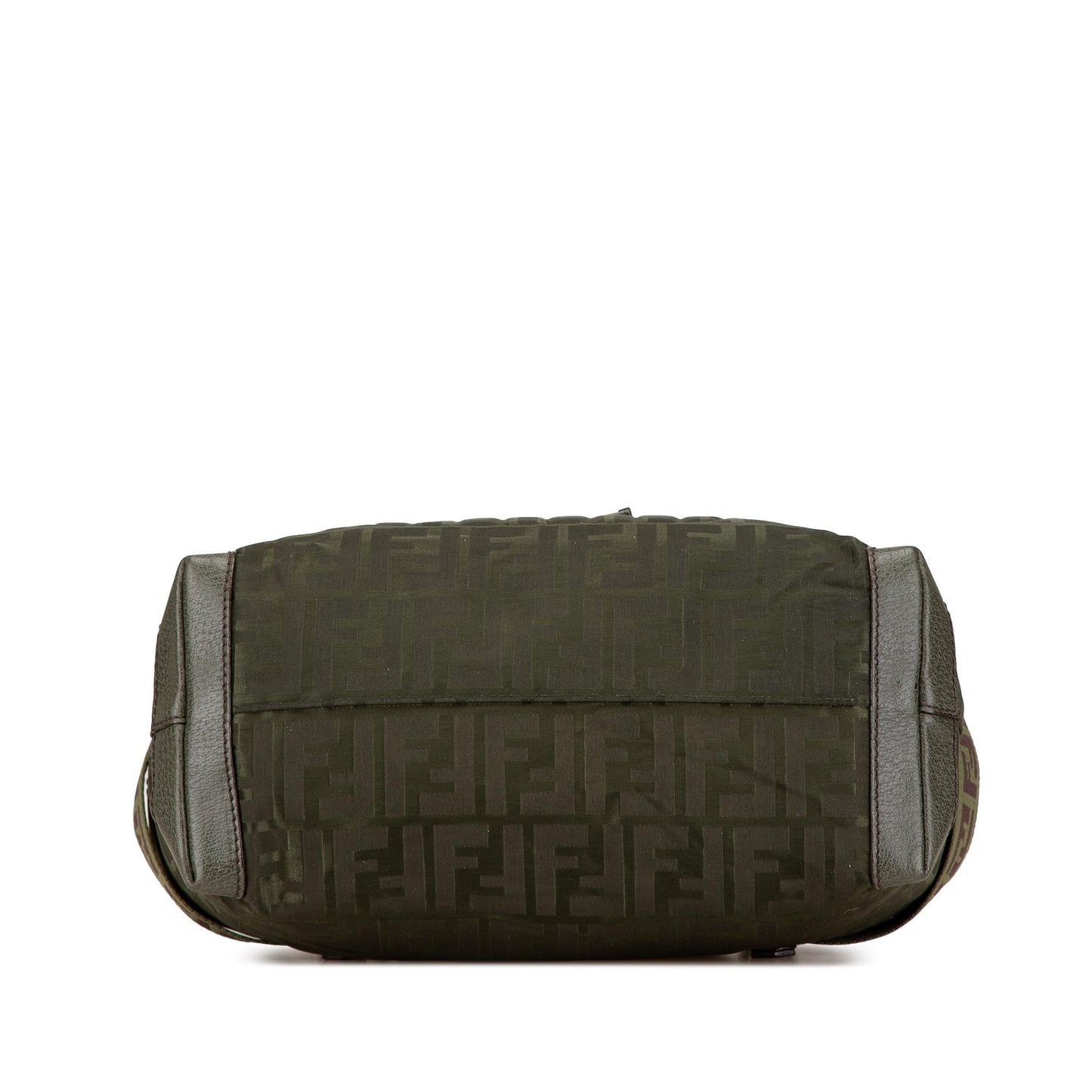 Fendi Vitello Grace Zucca Embossed Leather Backpack
