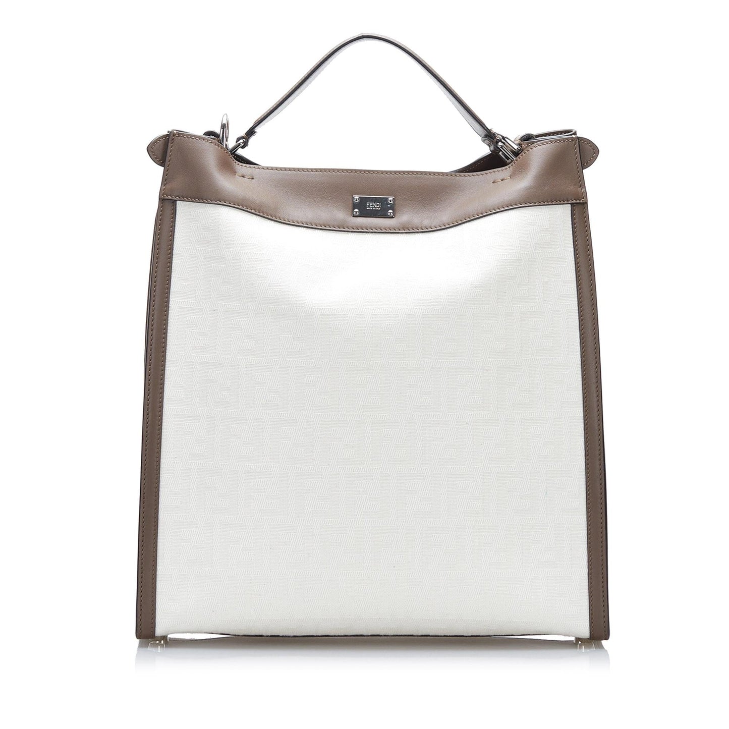 Fendi Medium Zucca Peekaboo X-Lite Satchel (YFsO03)
