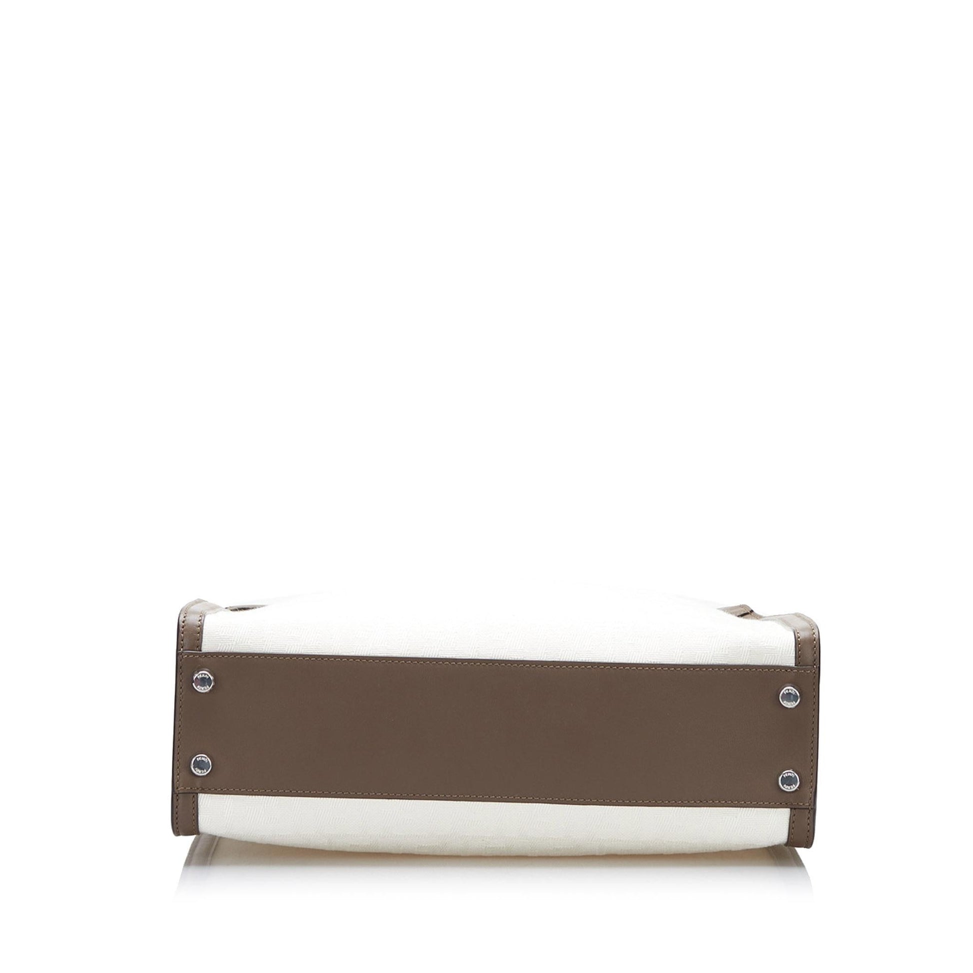 Fendi Medium Zucca Peekaboo X-Lite Satchel