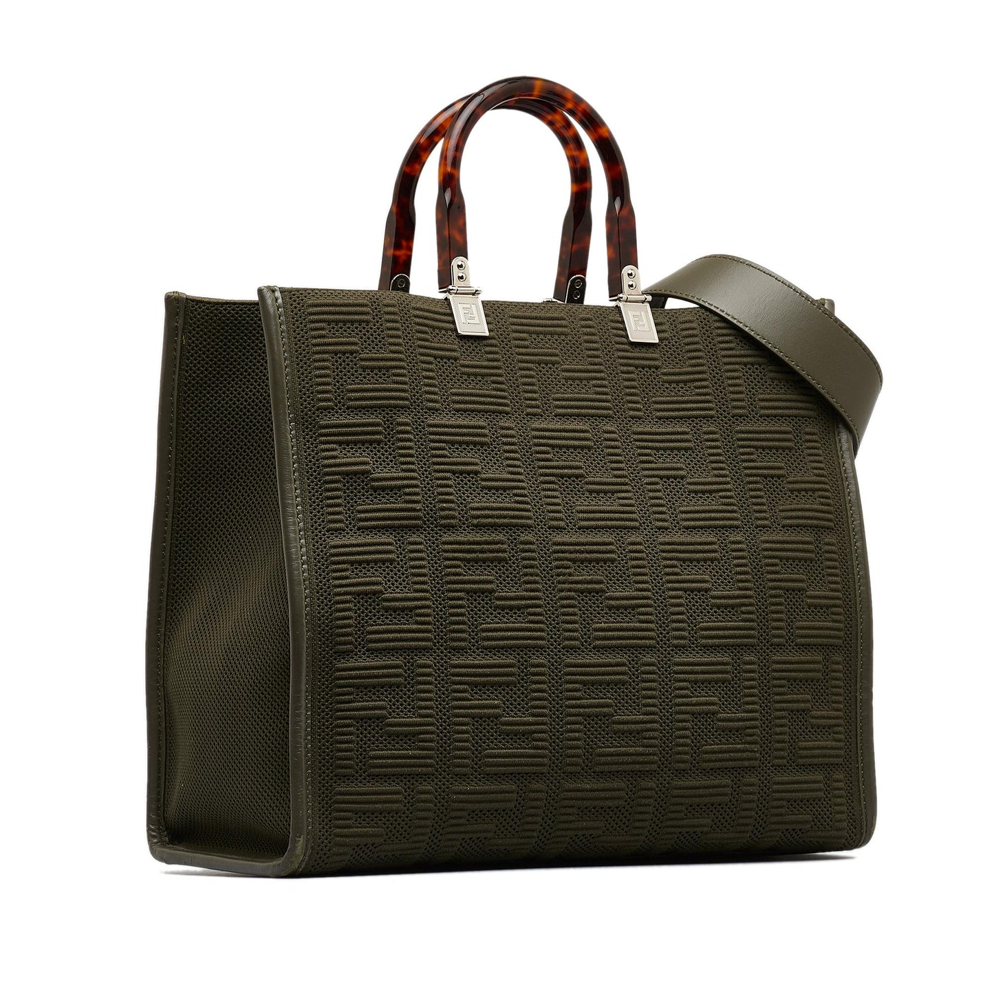Fendi Medium Zucca Sunshine Shopper Tote