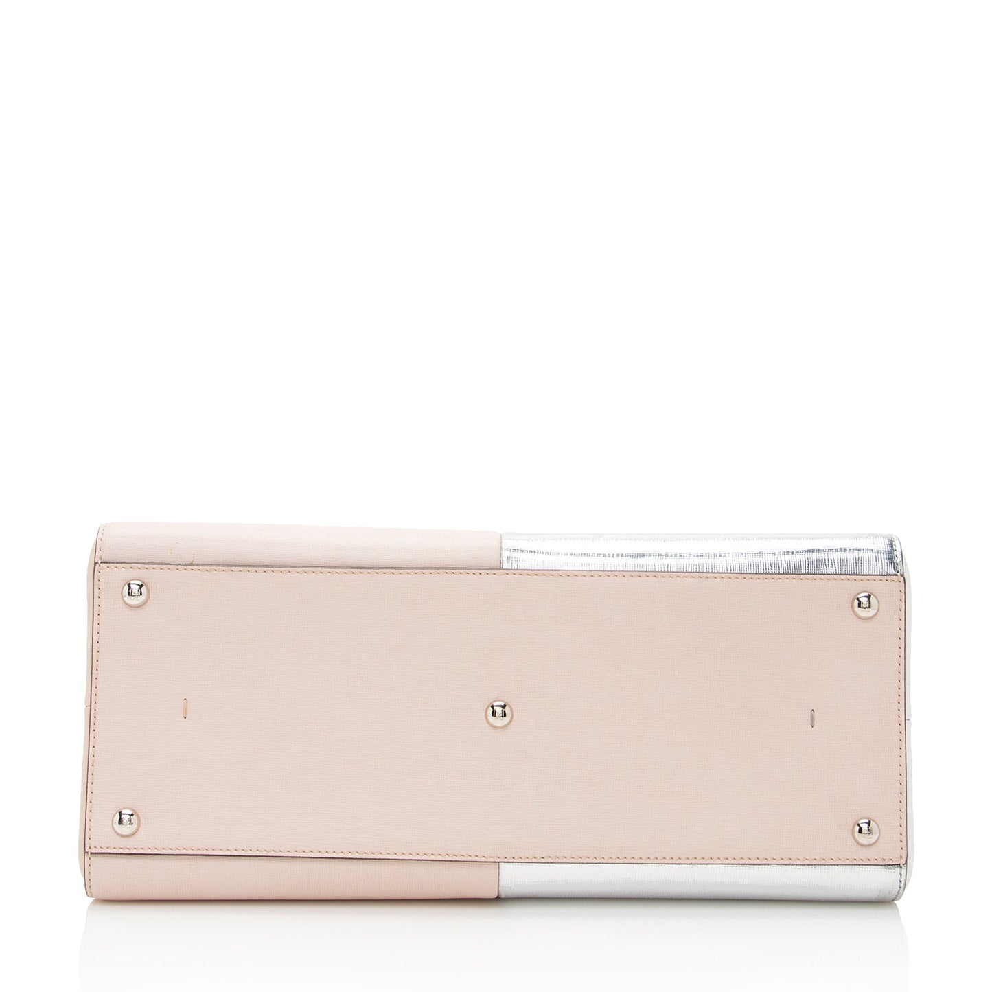 Fendi Metallic Calfskin Bi Color 3Jours Tote