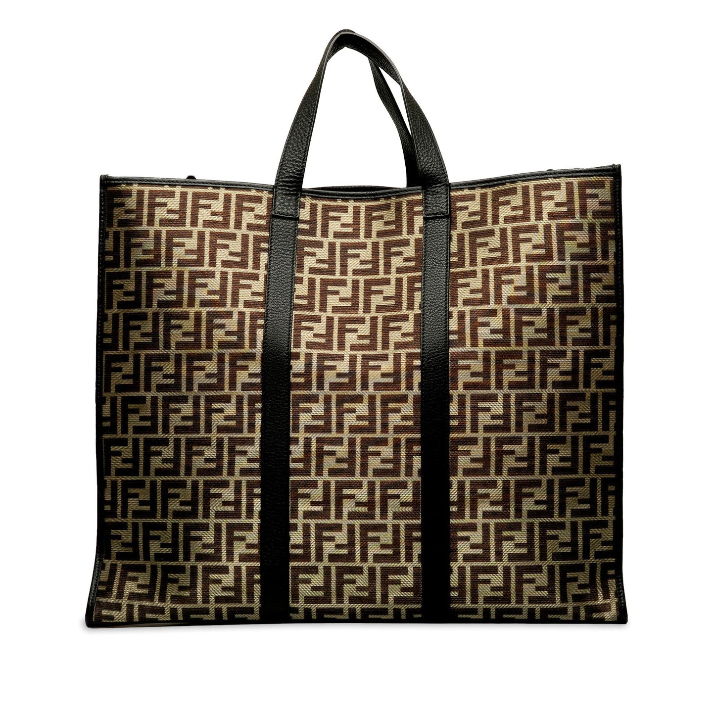 Fendi Metallic Zucca Karligraphy Tote (mXbml9)