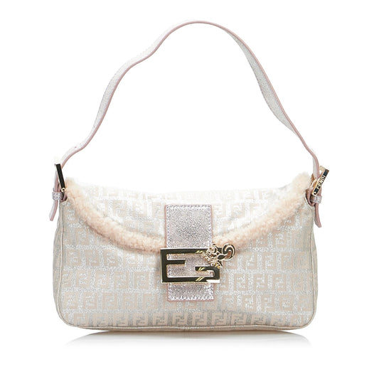 Fendi Metallic Zucchino Baguette (kfW9gT)