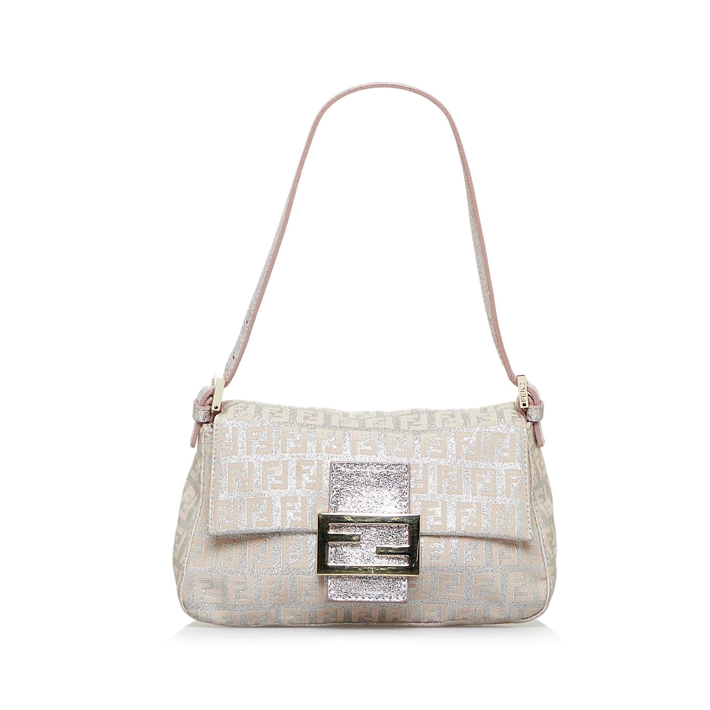 Fendi Metallic Zucchino Mini Mamma Forever (K8G3w2)
