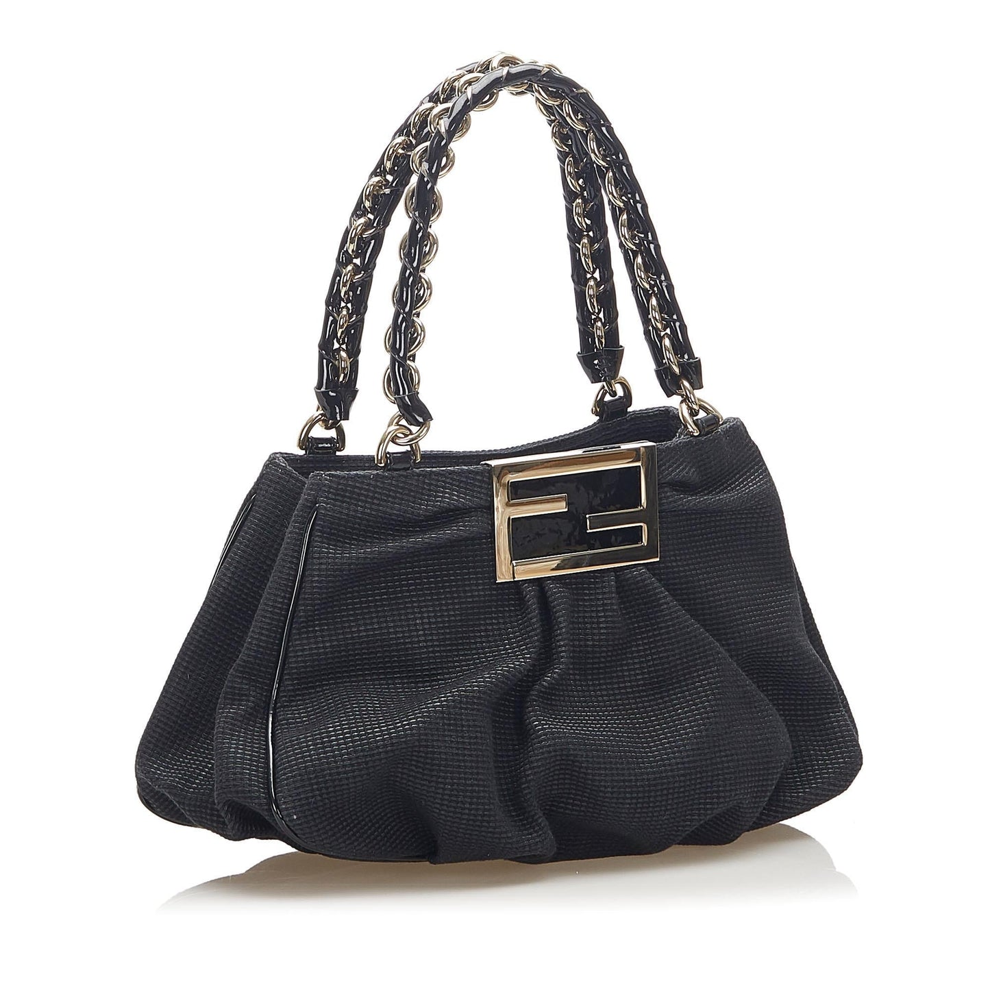 Fendi Mia Canvas Shoulder Bag (31699)