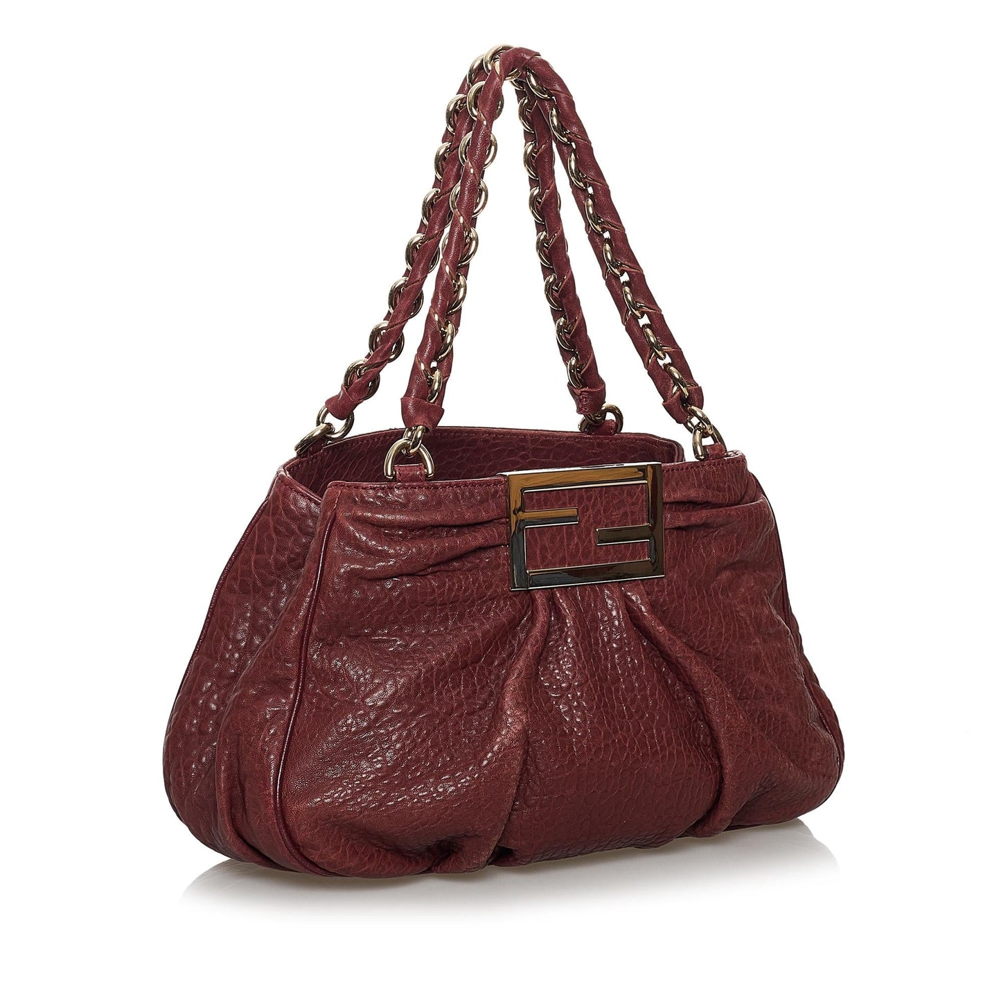 Fendi Mia Leather Shoulder Bag (29685)