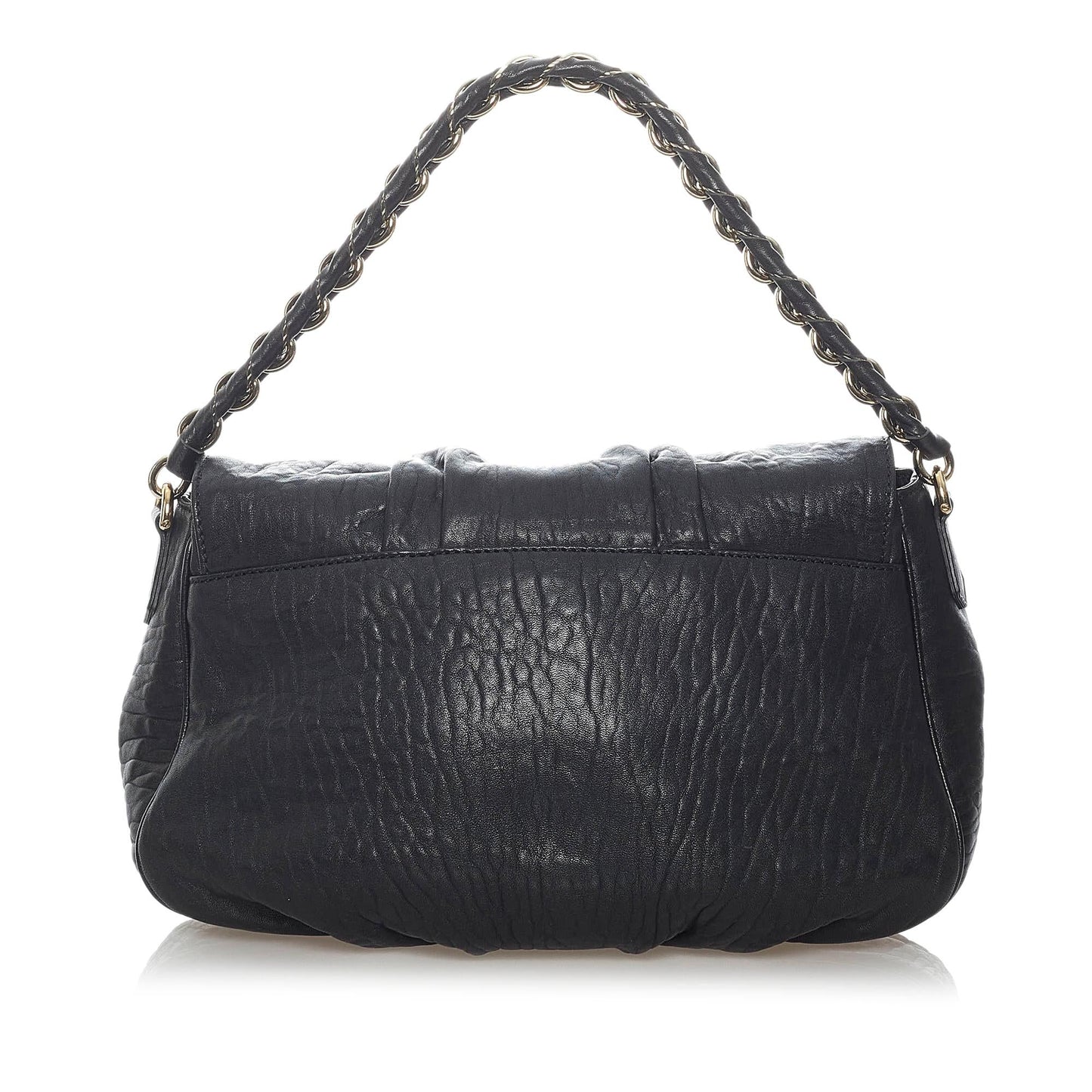 Fendi Mia Leather Shoulder Bag (30558)