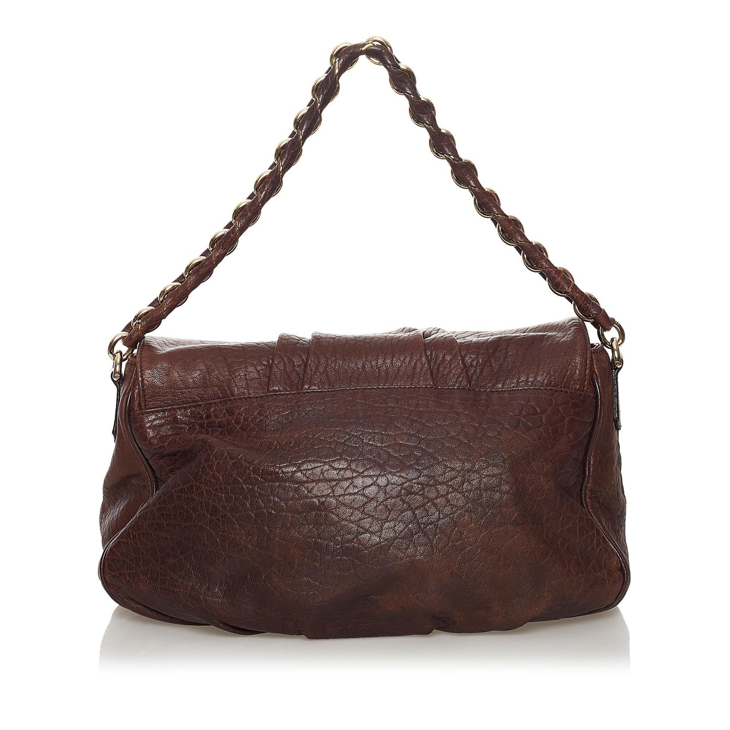 Fendi Mia Leather Shoulder Bag (33538)