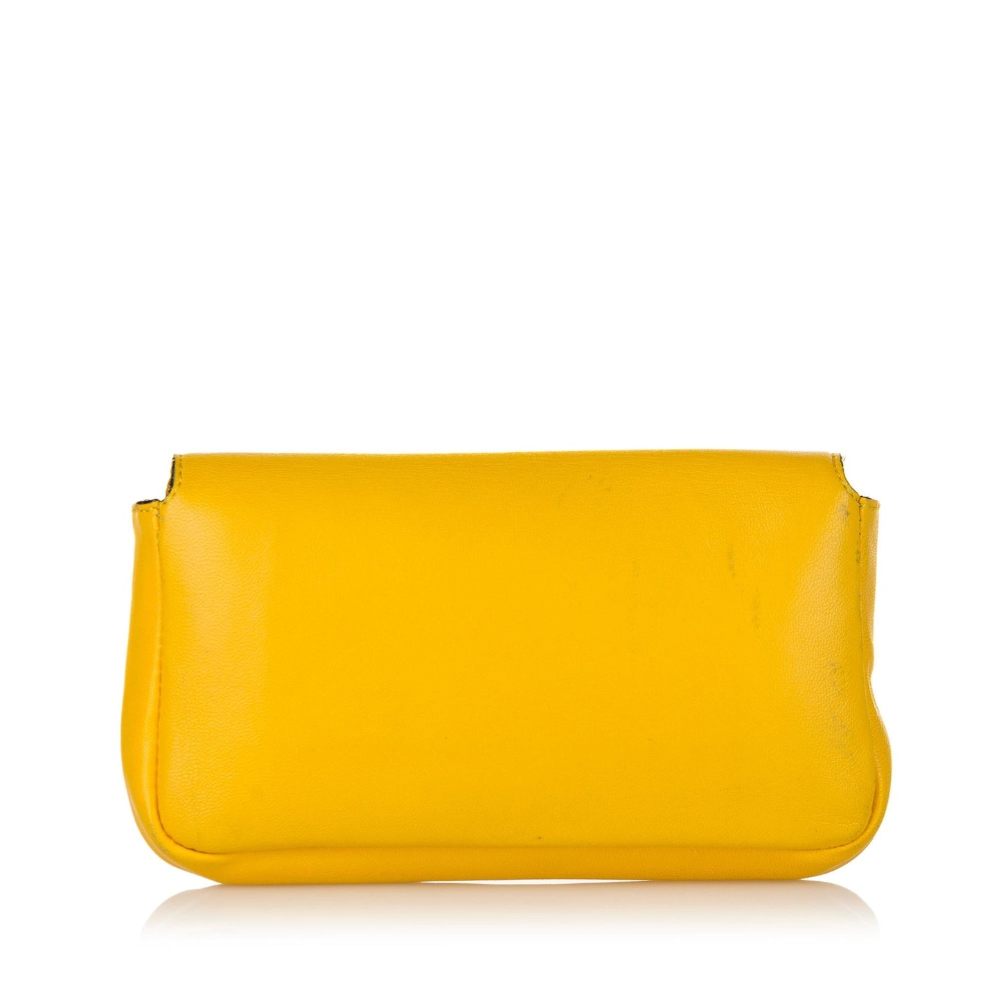 Fendi Micro Baguette Leather Crossbody Bag (31443)