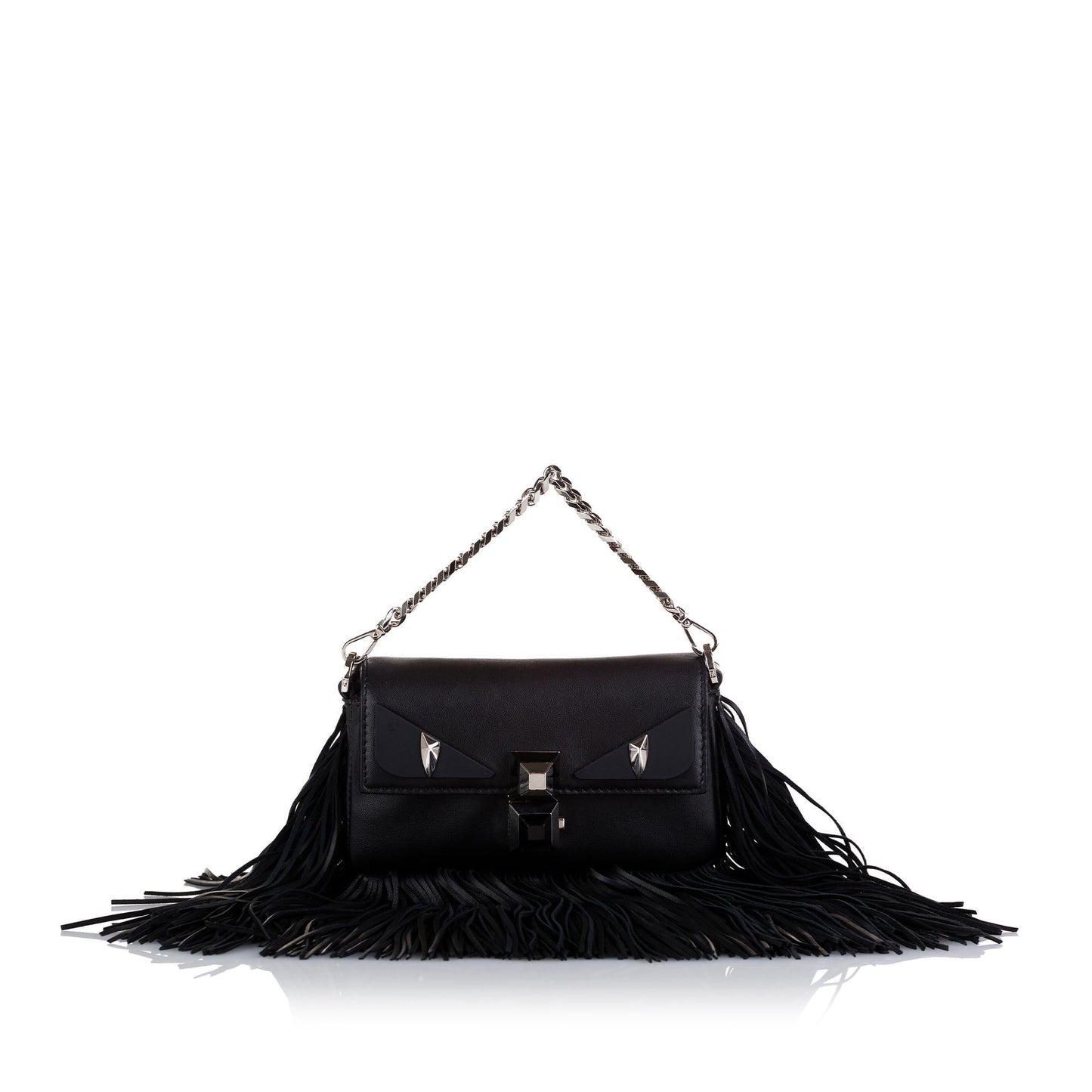 Fendi Micro Monster Fringe Baguette (iXWGzB)