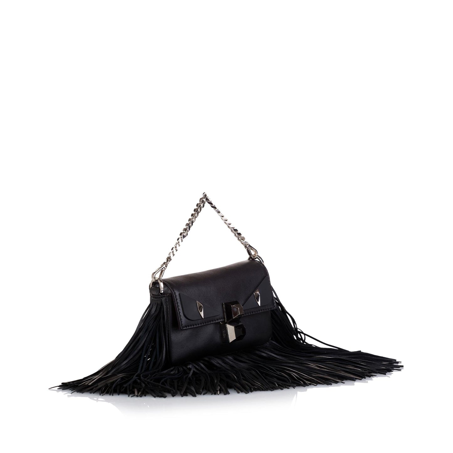 Fendi Micro Monster Fringe Baguette (iXWGzB)