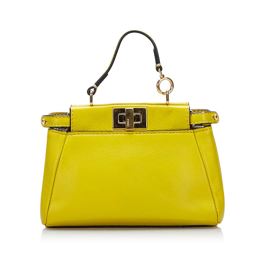 Fendi Micro Peekaboo Satchel (GO8q8W)