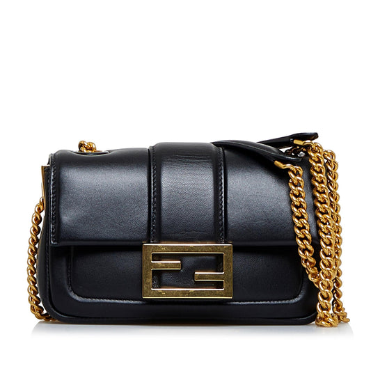 Fendi Mini Baguette Chain Bag (oIRSHU)