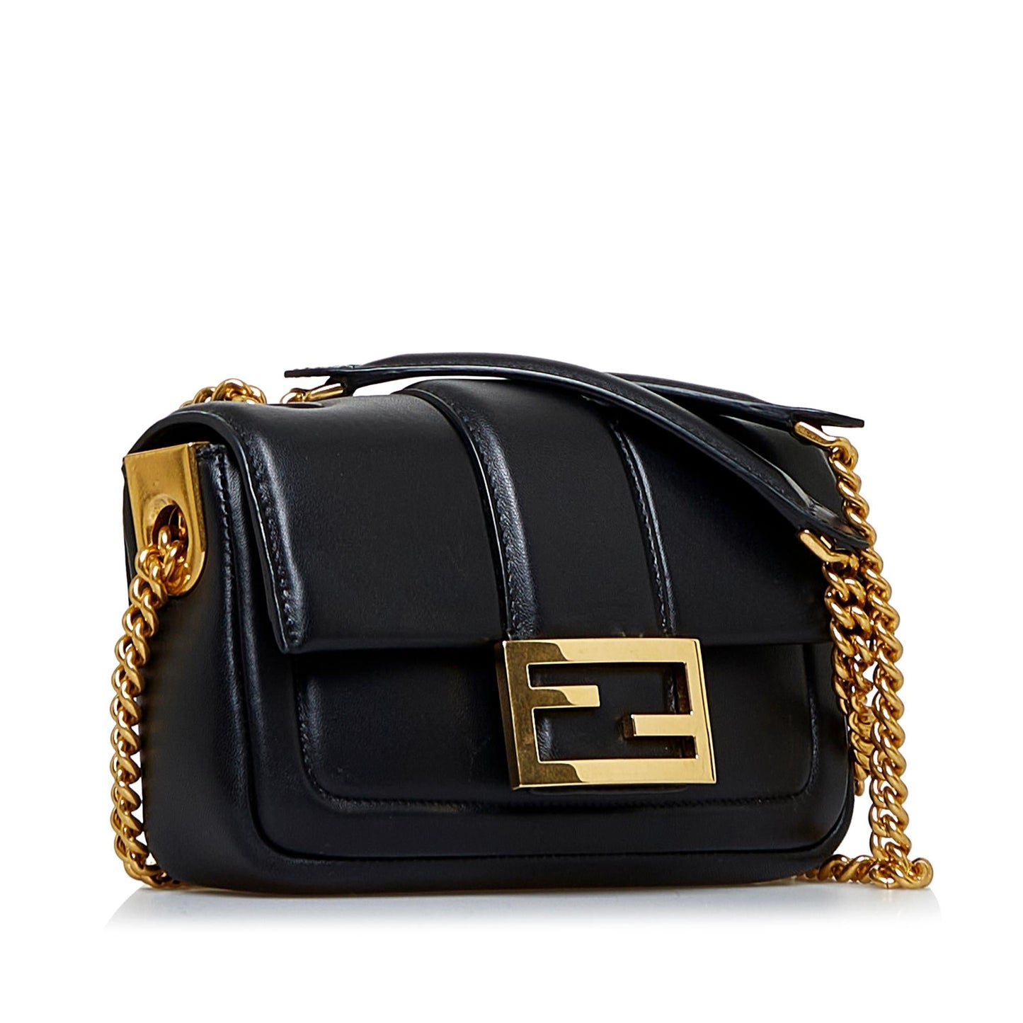 Fendi Mini Baguette Chain Bag (oIRSHU)