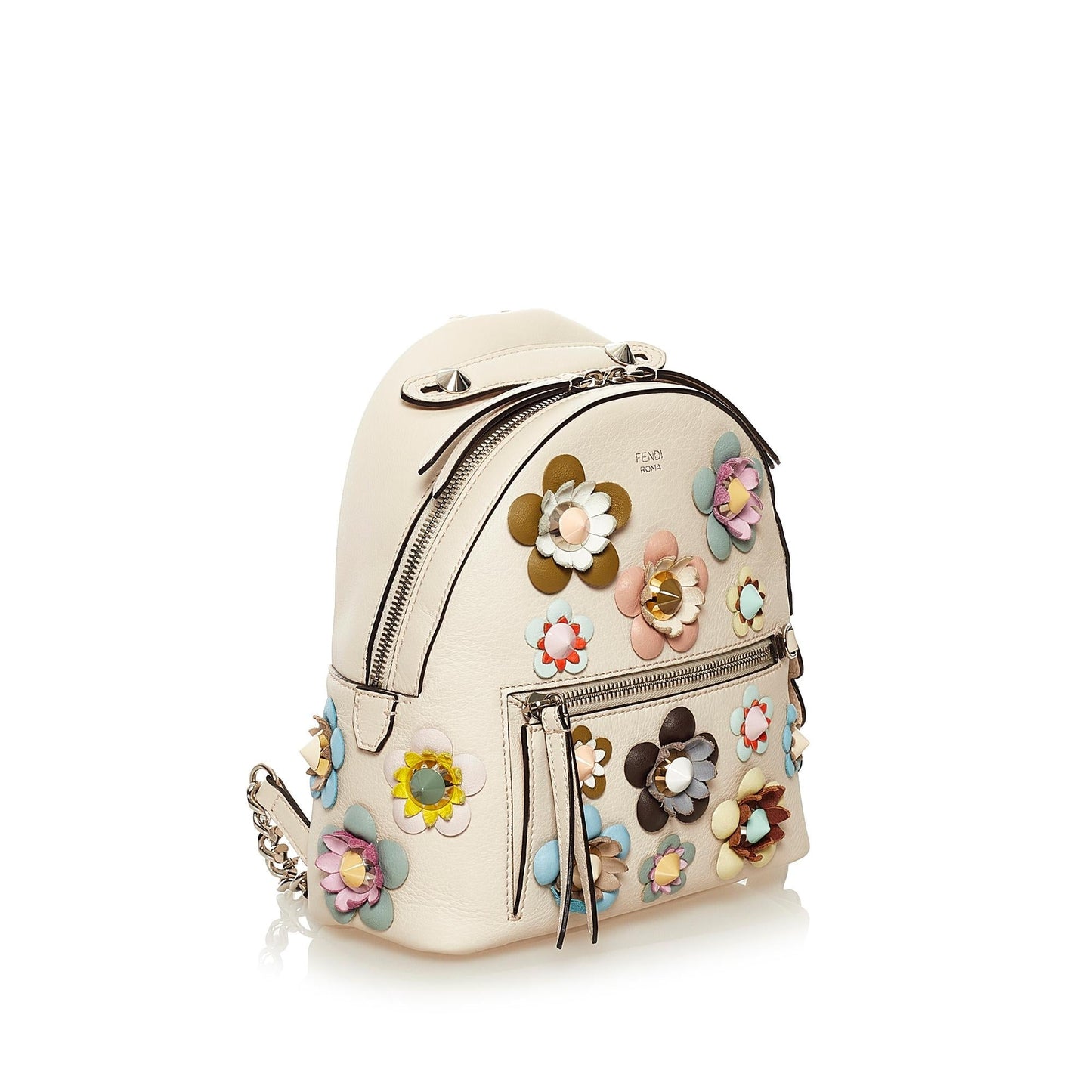 Fendi Mini By The Way Flowerland Backpack (34221)