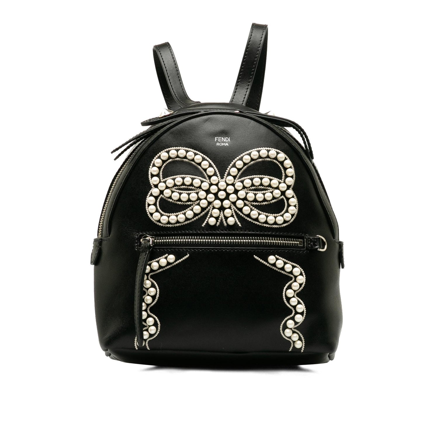 Fendi Mini By The Way Ribbon Pearl Backpack (ojljc6)