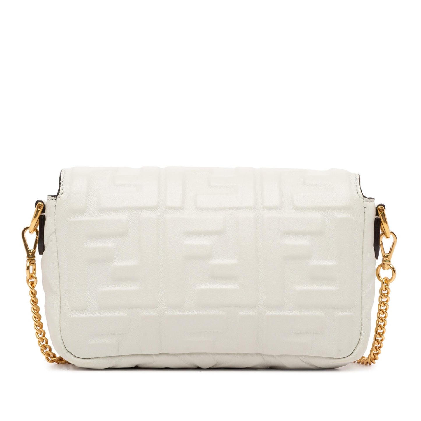 Fendi Mini Embossed Zucca Baguette Satchel (snGNtj)