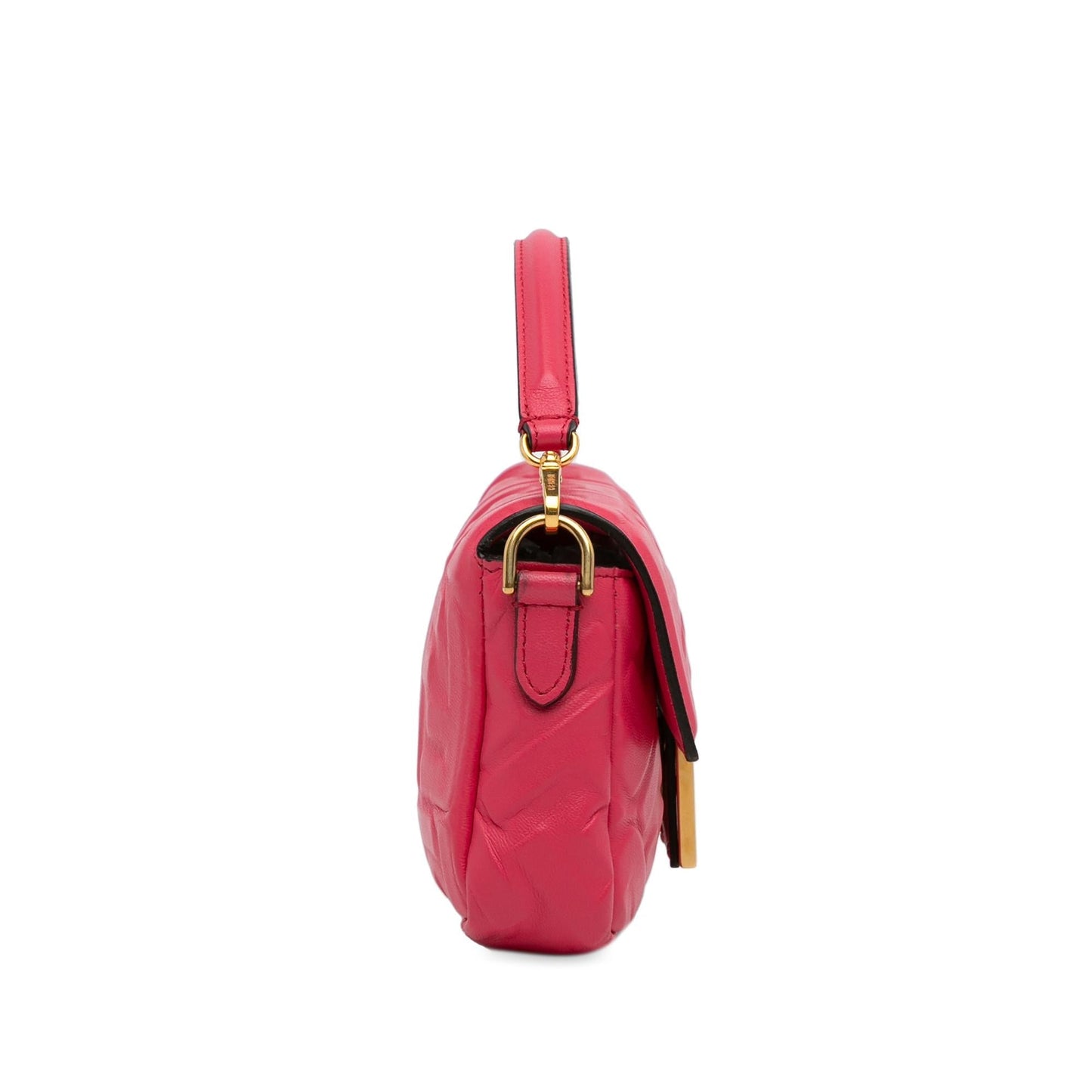 Fendi Mini FF Embossed Baguette (4aa1Gj)