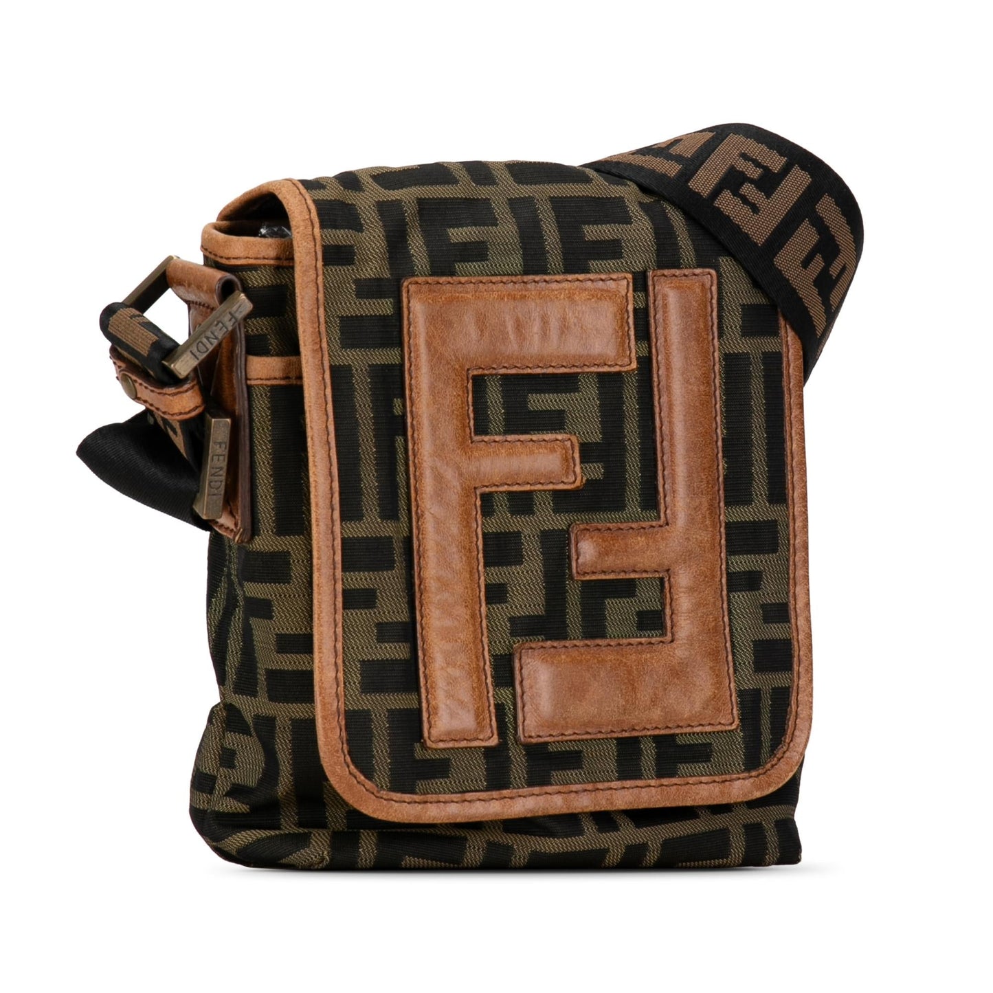 Fendi Mini FF Zucca Crossbody (ezlJjQ)