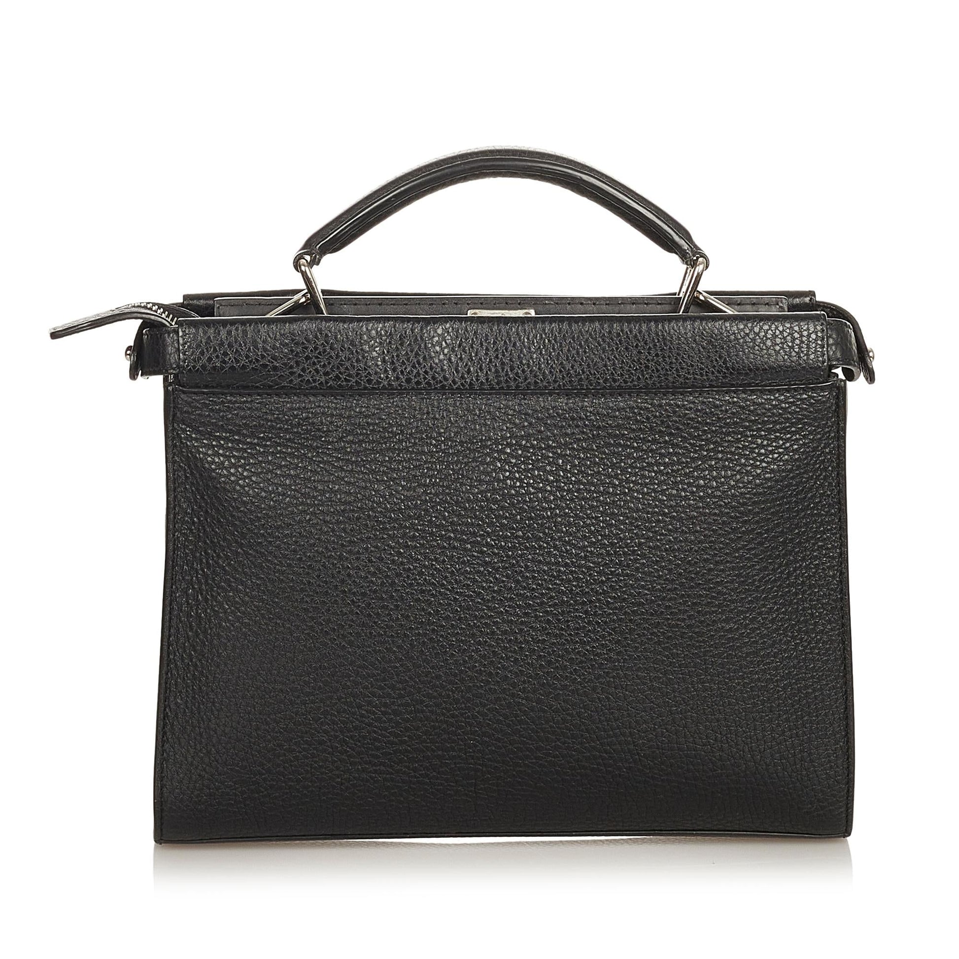Fendi Mini Fendi Mania Peekaboo Fit Bag