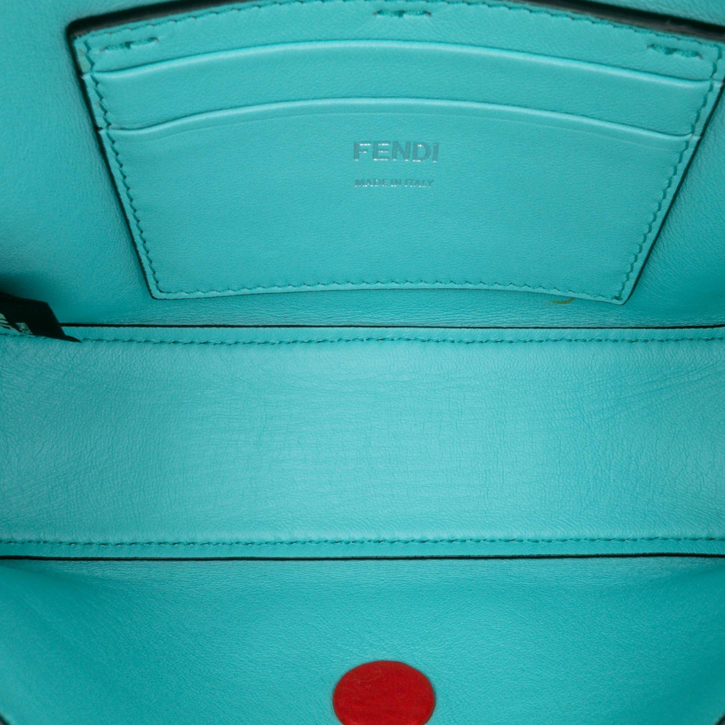 Fendi Zucca Canvas Shoulder Bag